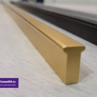 Ручка брусок L-960(1000мм) матовое золото