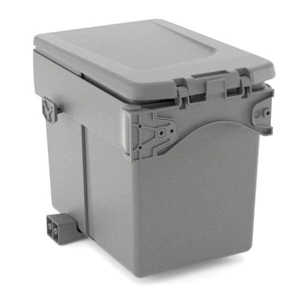 (24308) Ведро для мусора навесное прямоугольное Unionplast 15 л. пластиковое