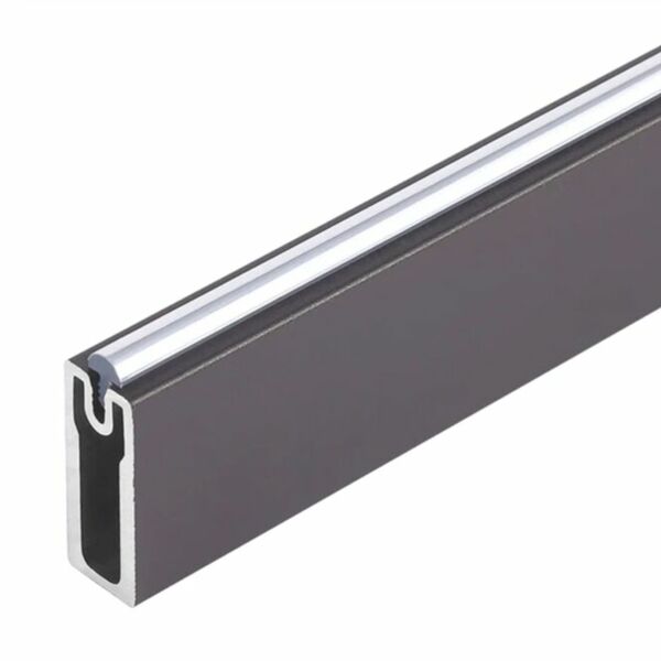 (29075) Unihopper Прямоугольная труба с силиконовой вставкой 3M, Mocca