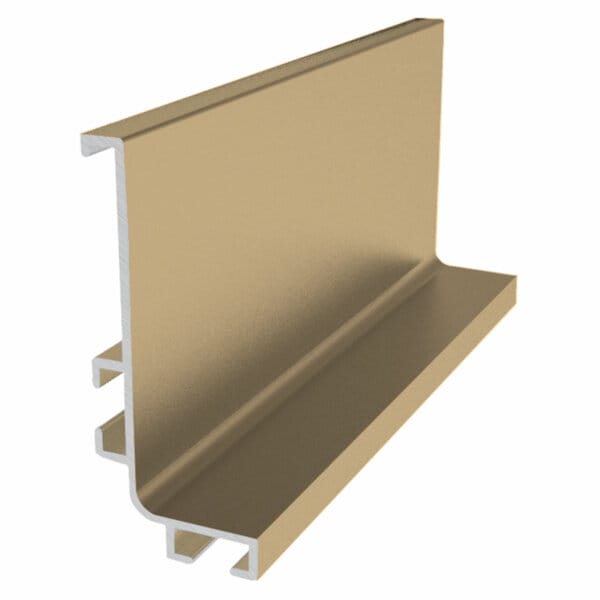 Профиль горизонт. «L» JAZZ  Матовое золото 6м!