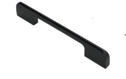 Ручка скоба с выемкой L-256 (300mm) ,Черный