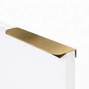 Ручка торцевая GRANDIS L2  1000мм, браш латунь