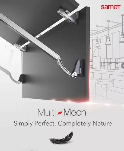 (08699) Механический подъёмник Multi-Mech B1 237mm серый