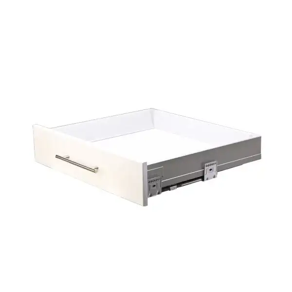(109731) Комплект выдвижного ящика Unihopper Mental box - 2 350 мм.сереб