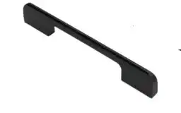Ручка скоба с выемкой L-256 (300mm) ,Черный