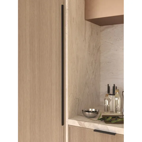 Ручка торцевая FLAT 974 черная