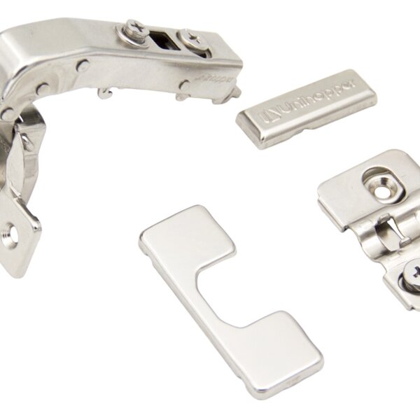 (24530) Петля мебельная Unihopper 90* Two-Way H0 3D фальшпанельная с доводчиком