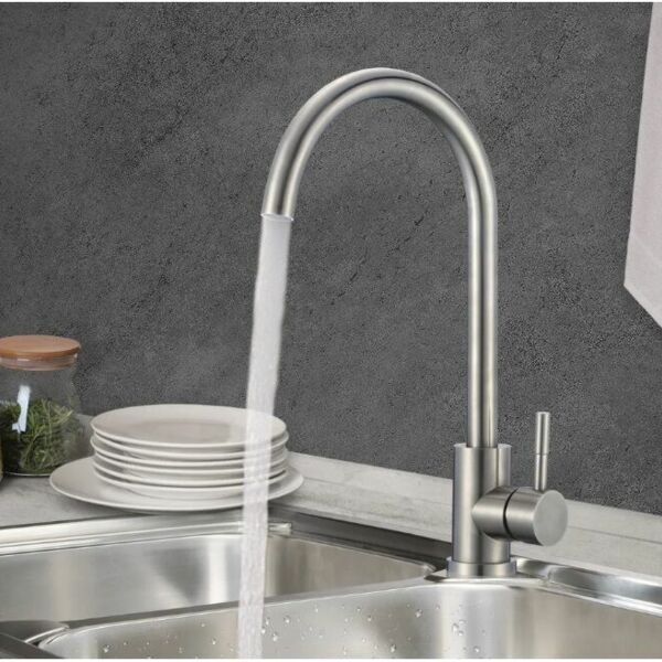 Смеситель Savol S-SUS3002 сатин