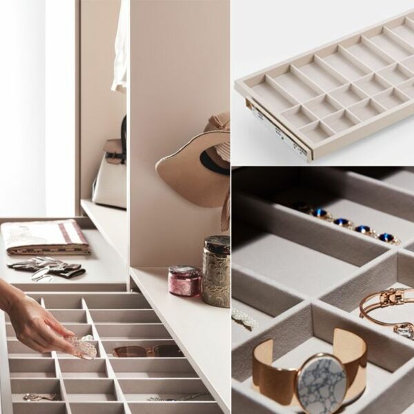 (29602) Unihopper COKA выдвижн. полка для аксесуаров, в базу 600 мм, 564 * 443 * 51