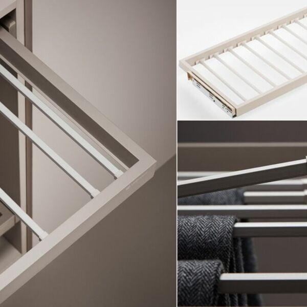 (29599) Unihopper COKA выдвижн.полка для брюк，в базу 600 мм, 564 * 443 * 51 мм