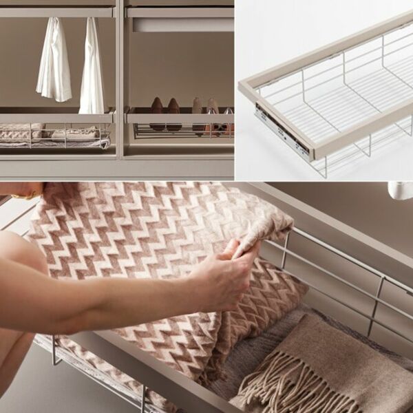 (29596) Unihopper COKA выдв. многофункц. корз. в базу 600 мм, 564 * 443*186