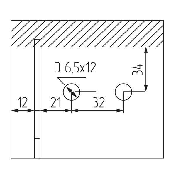 (10852) Комплект/ подвеска кухонная стальная с белой заглушкой до 80кг(к-кт 2шт.)