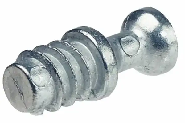 (22600) Полкодержатель G-raffix(белый) + дюбель 6*7,5 (мин 50 шт.)