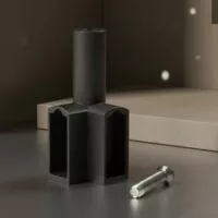 (12062) Держатель верхний угловой MONIKA для прямоугольной штанги