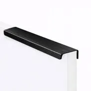 Ручка торцевая GRANDIS L1   200мм, браш черный