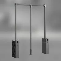 (15097) Пантограф для шкафа телескопический Unihopper Victora, 650-920 мм