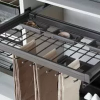 (29086) Unihopper Вешалка для брюк + 2 пластиковых коробки для аксессуаров 600 мм, Mocca, 564*475*140