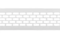 Решетка вентиляционная , 480х60 белый