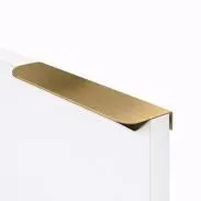 Ручка торцевая GRANDIS L2  1000мм, браш латунь